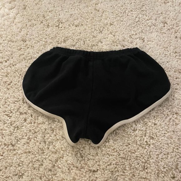 Classic American Apparel xs gym short black white stripe - Picture 4 of 4